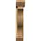 Ekena Millwork Funston Slat Rough Sawn Bracket w/ Offset Brace, Western Red Cedar, 6"W x 30"D x 30"H BKT0604X30X30FST06RWR - alternate 4